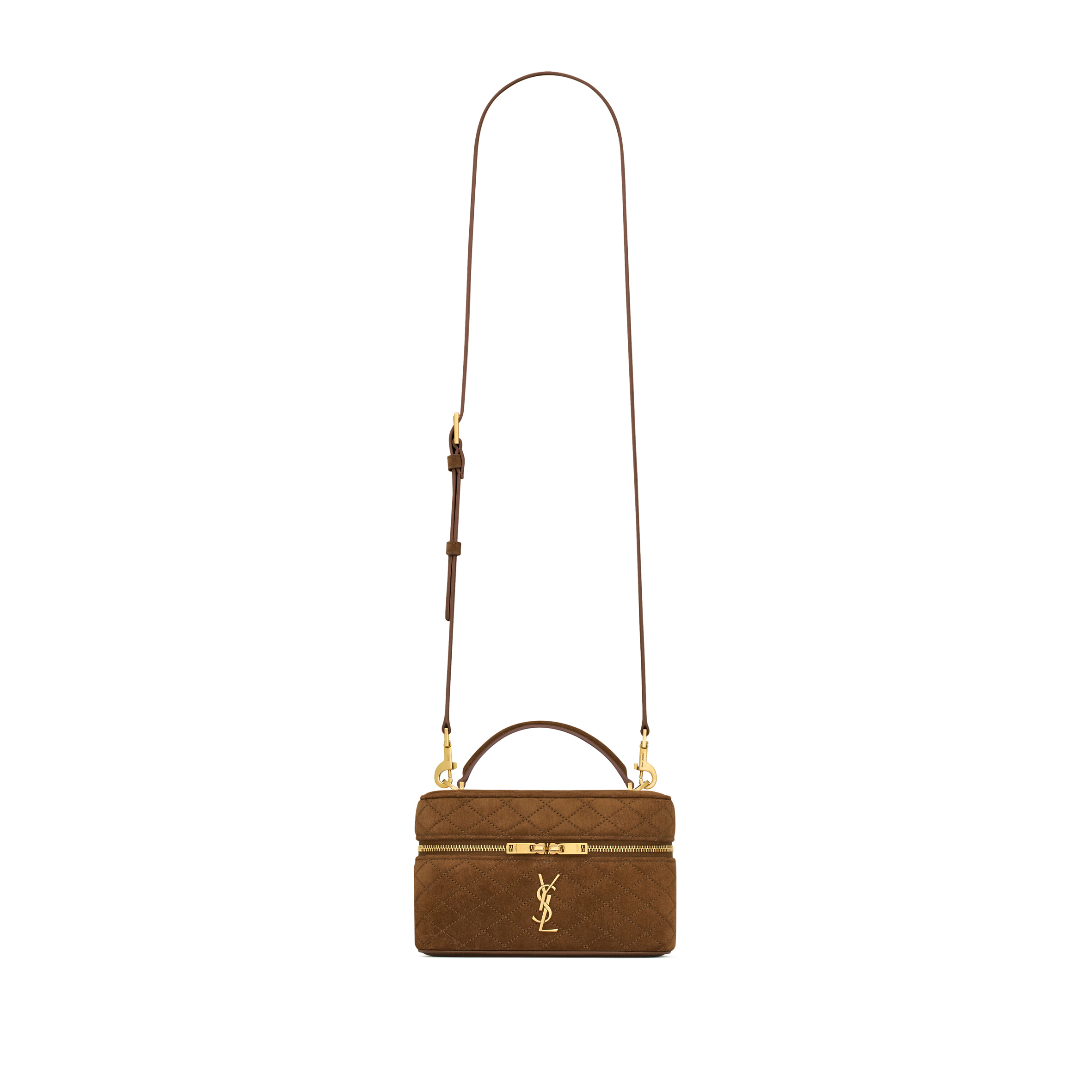 YSL GABY VANITY IN SUEDE 7667311U8272138 (18*11*6.5cm)